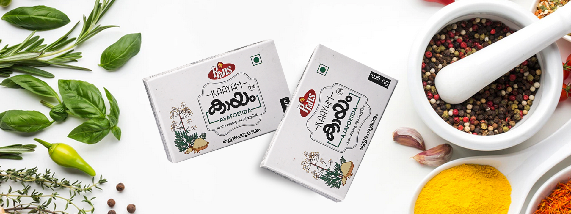 prans food products is kaayam/asafoetida/hing powder manufature in kerala,india 